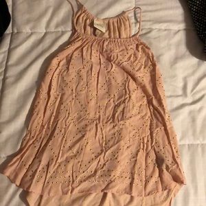 Knox rose pink halter tank top